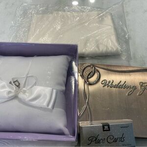 Amscan Silver Wedding Guest Book